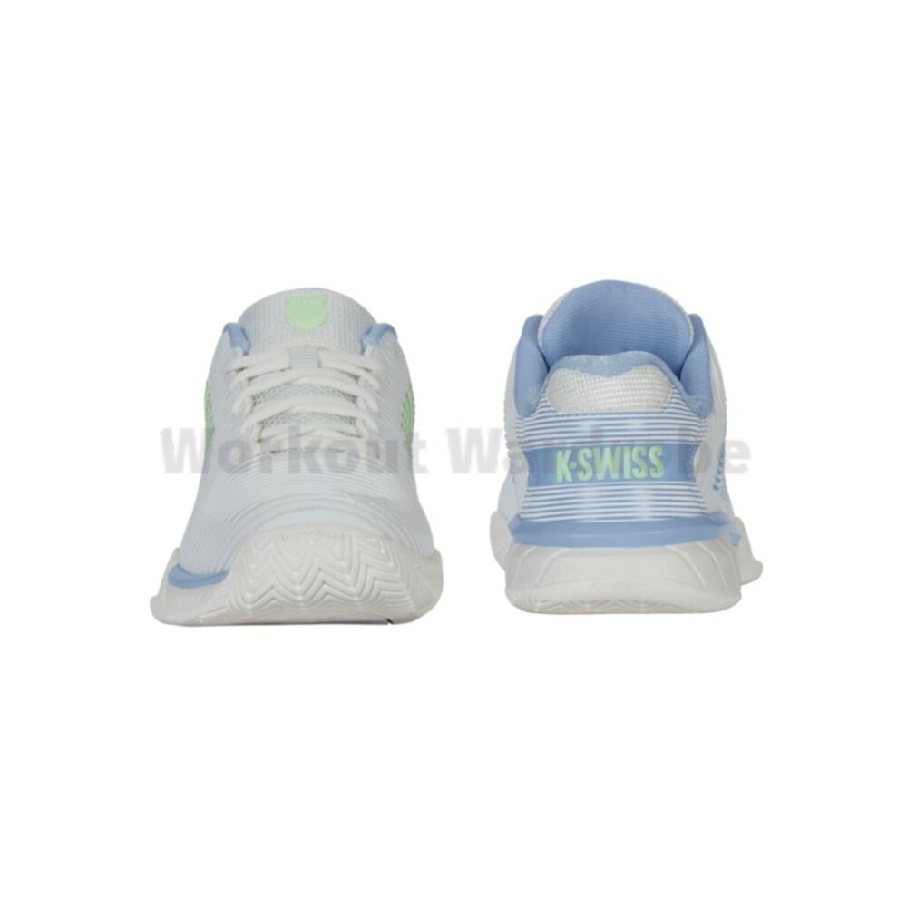 K-Swiss Hypercourt Express 2 Men’s Tennis Shoes Lucent White/Green - Picture 2 of 2